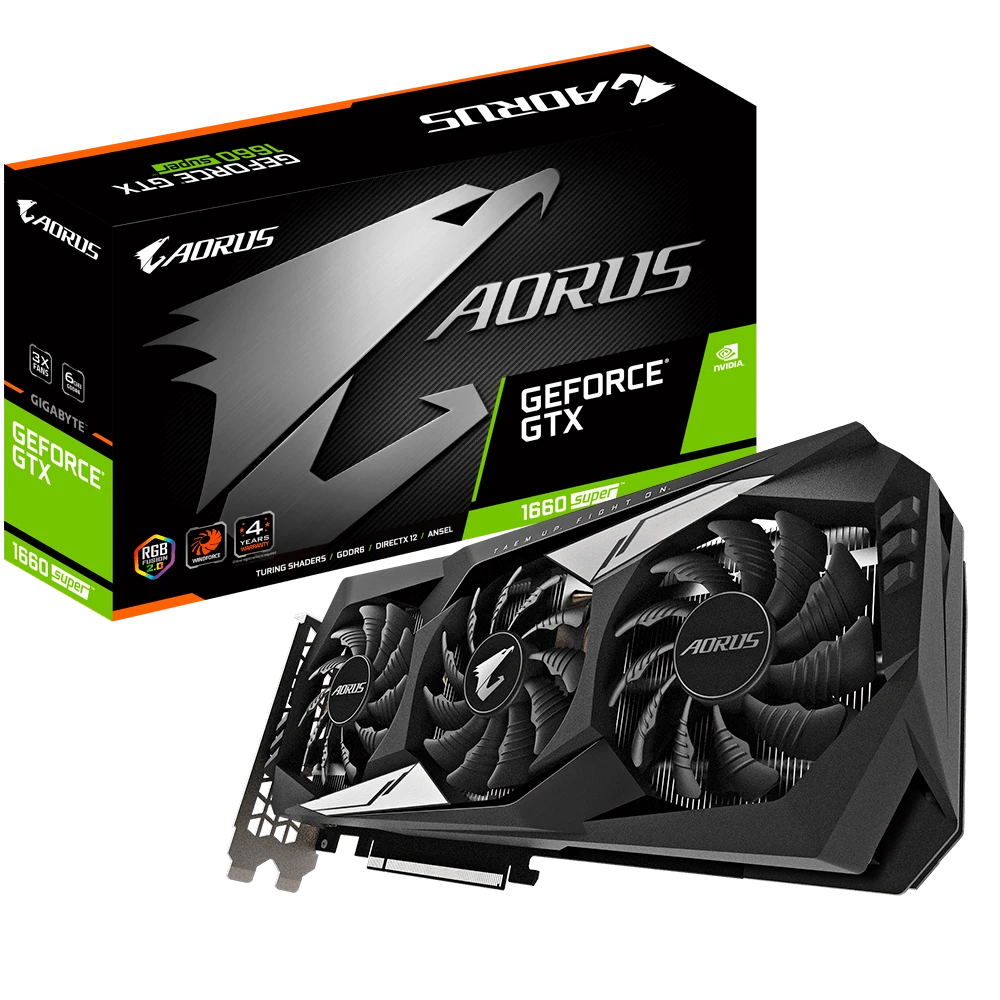 Gigabyte AORUS GeForce® GTX 1660 SUPER 6G